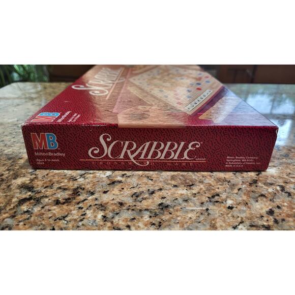 Vintage Milton Bradley Scrabble Crossword Game - 1989 - Picture 7 of 16